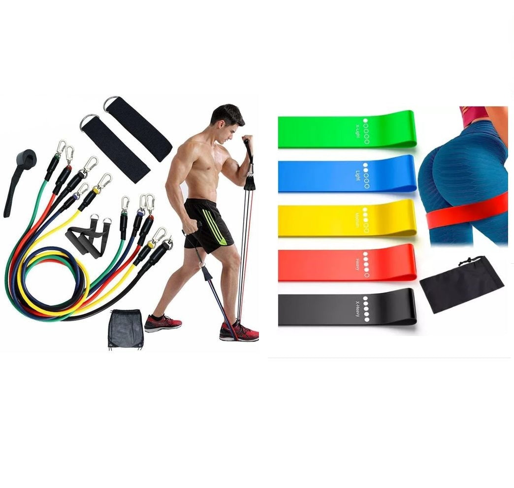 Combo Fitness 11 Piezas Anclaje Banadas