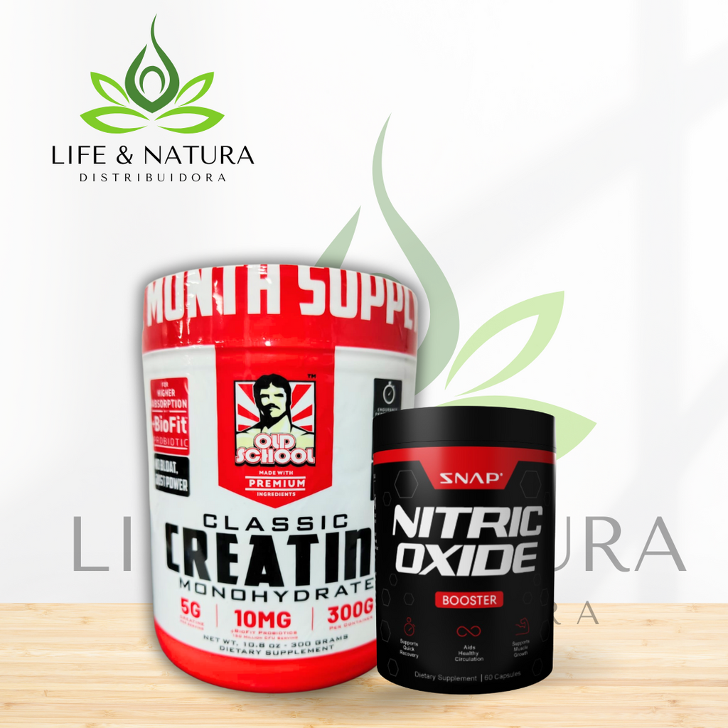 COMBO CREATINA FOR MEN + OXIDO NITRICO