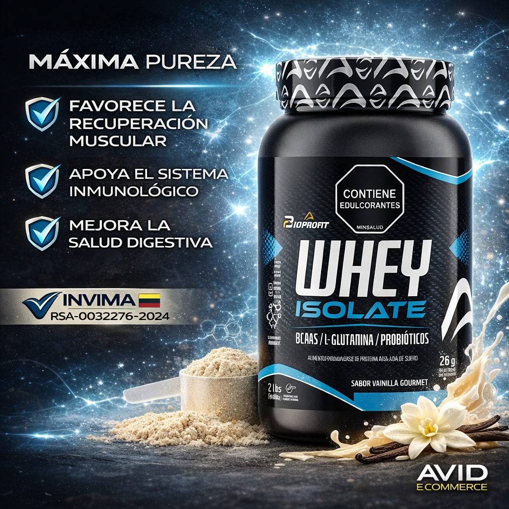 Whey Isolate Proteina 2 Libras