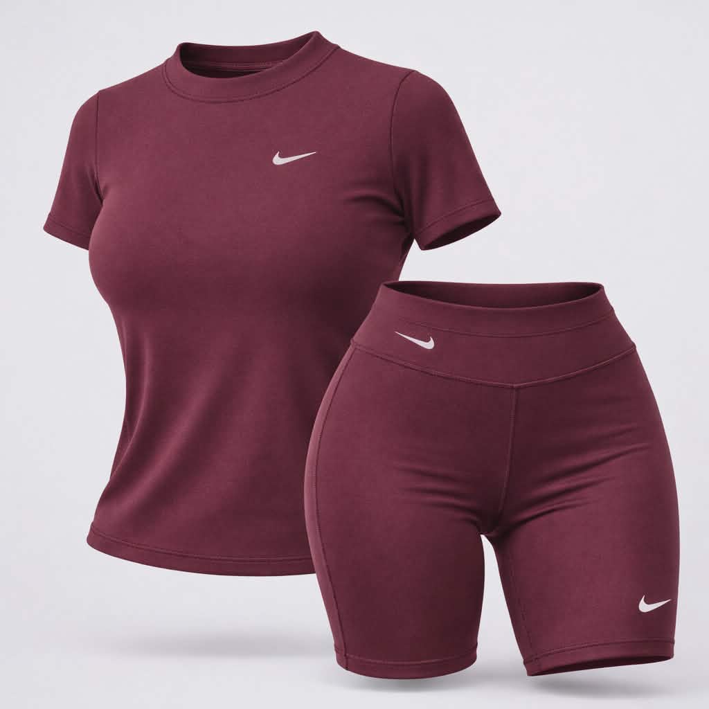 CAMISETA Y BIKER VINOTINTO