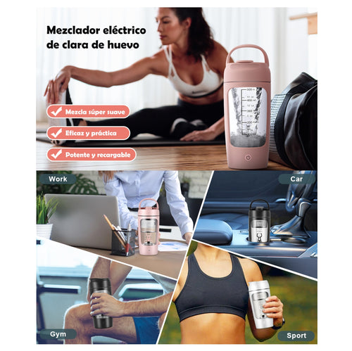 Batidor Botella de Proteina Gym