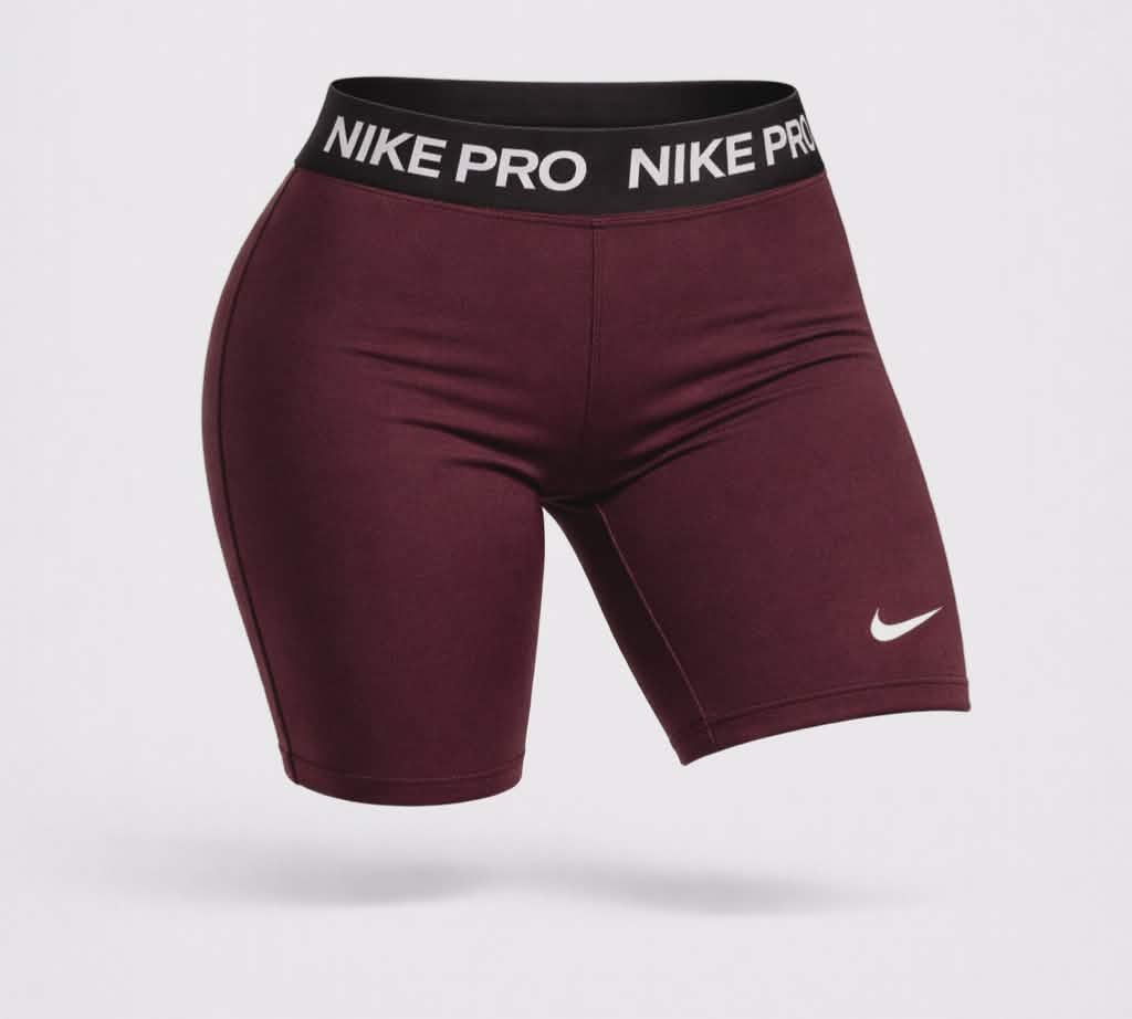 SHORTS NIKE PRO VINOTINTO