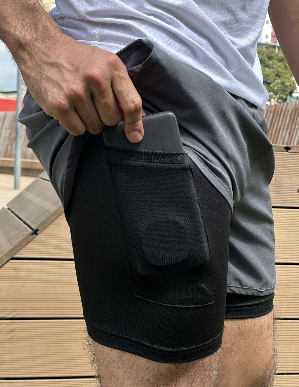 Pantaloneta Con Licra