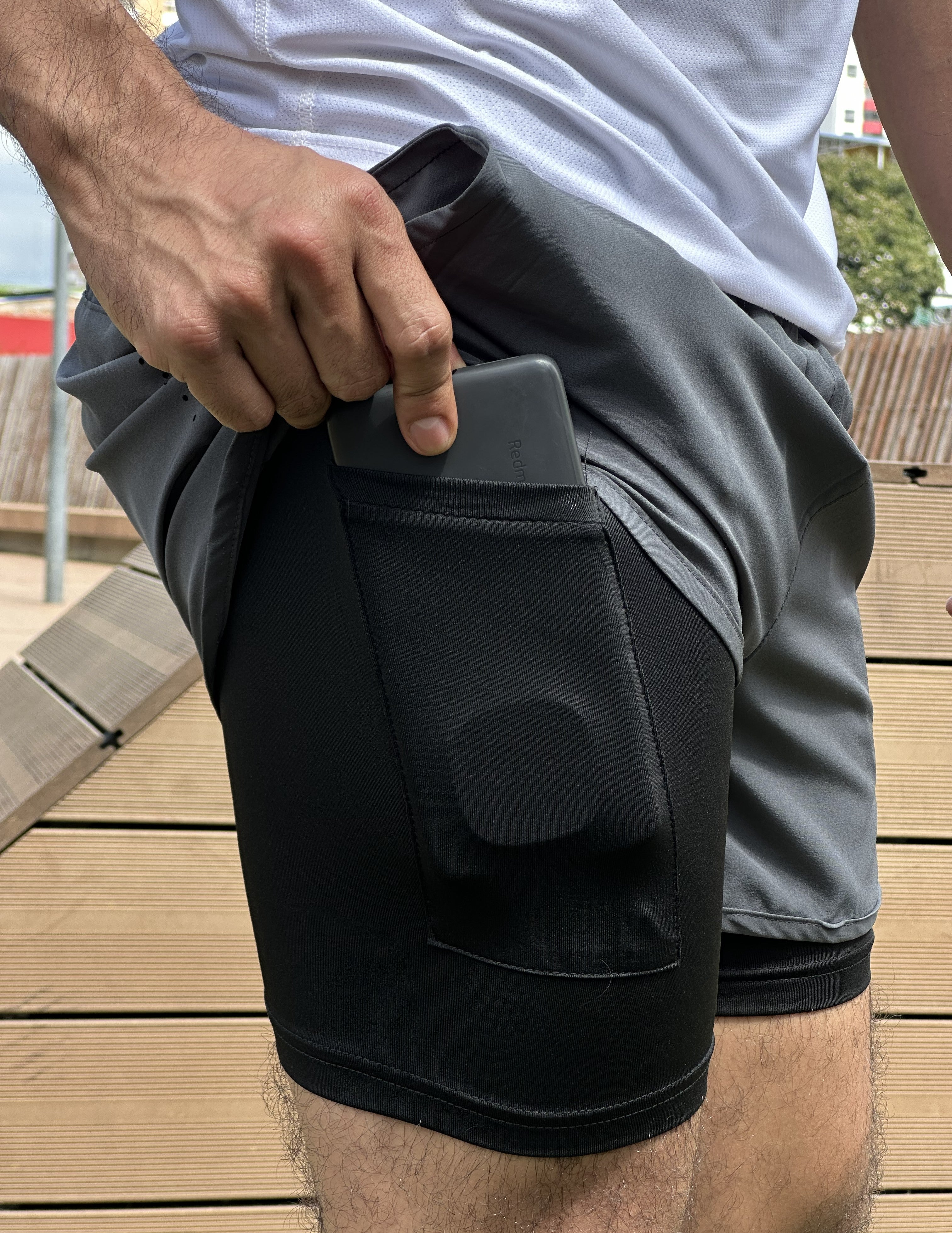 Pantaloneta Con Licra