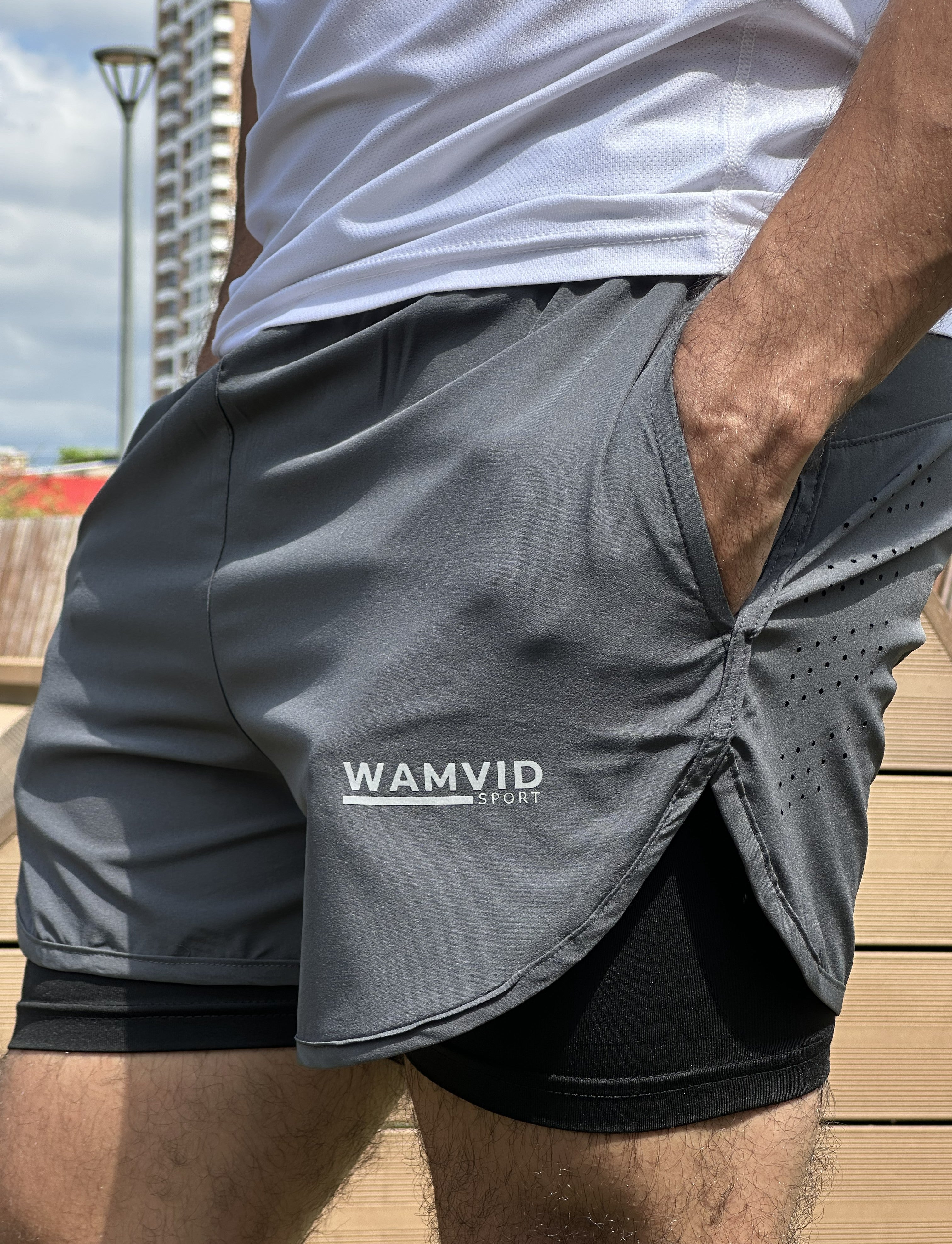 Pantaloneta Con Licra