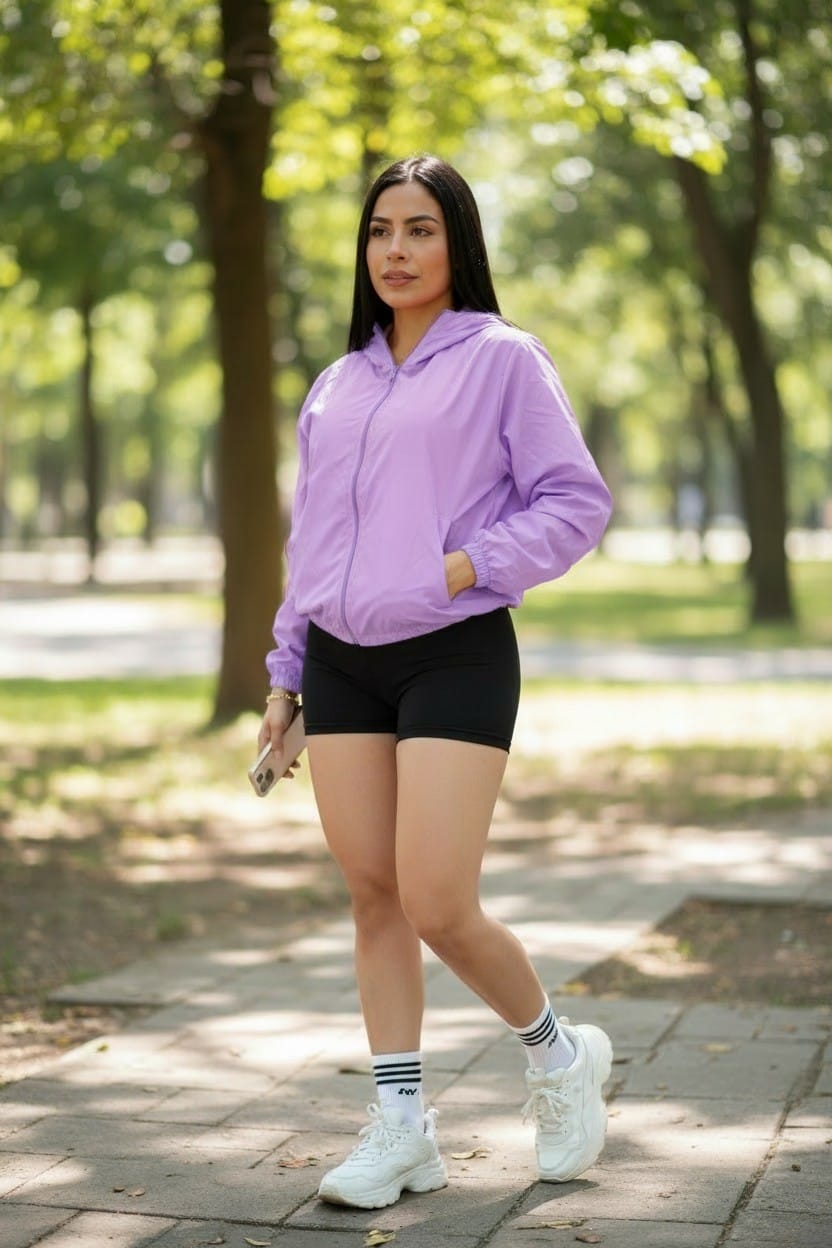 CHAQUETA CORTAVIENTOS DAMA