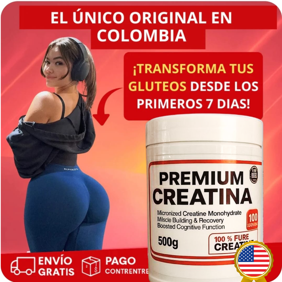 CREATINA MONOHIDRATO PREMIUM 500GR