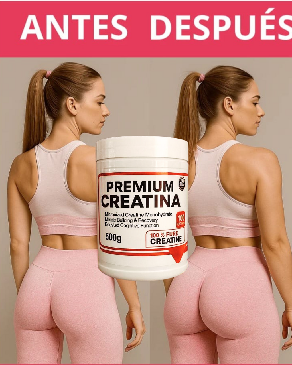 CREATINA MONOHIDRATO PREMIUM 500GR