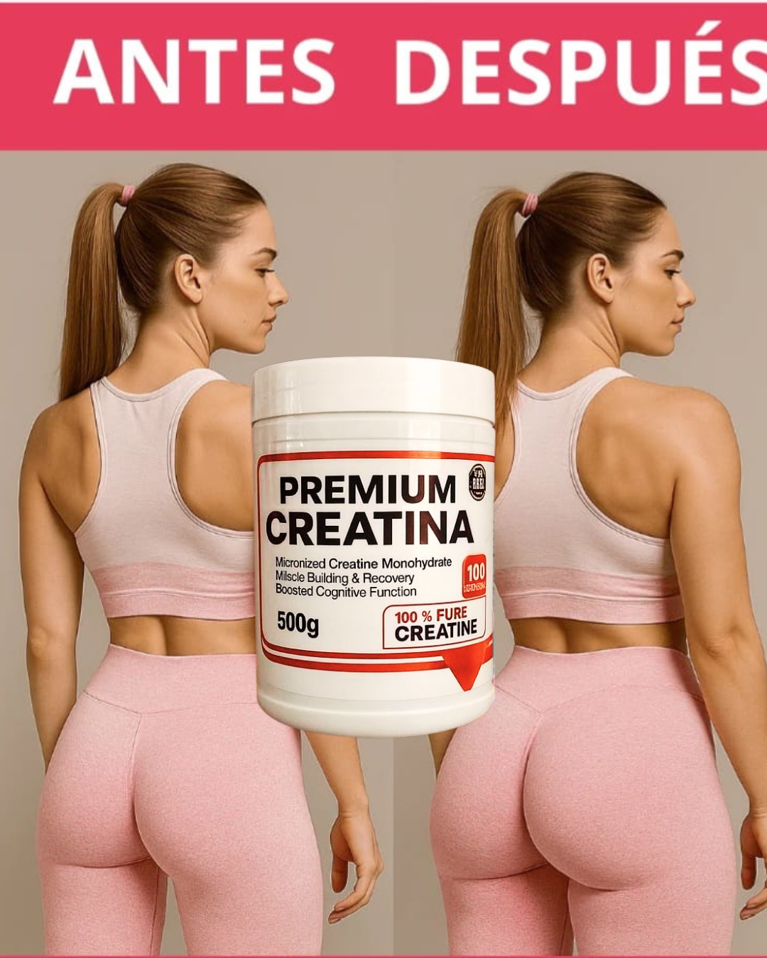 CREATINA MONOHIDRATO PREMIUM 500GR