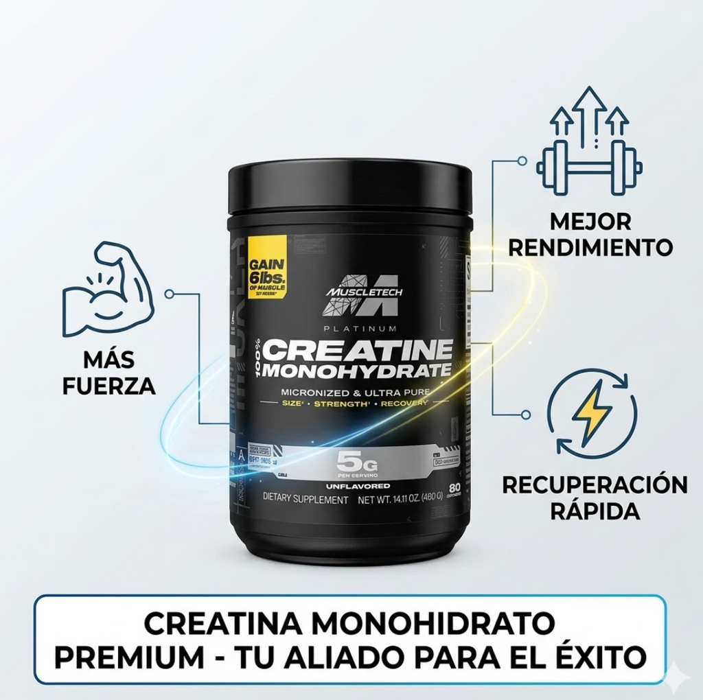 CREATINA MONOHYDRATED MUSCLETECH